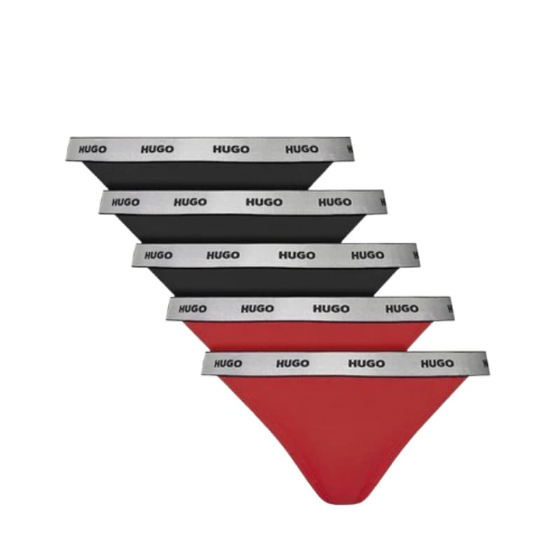 Γυναικείο Σετ Στρινγκ 5 Τεμαχίων Hugo 50527208-960