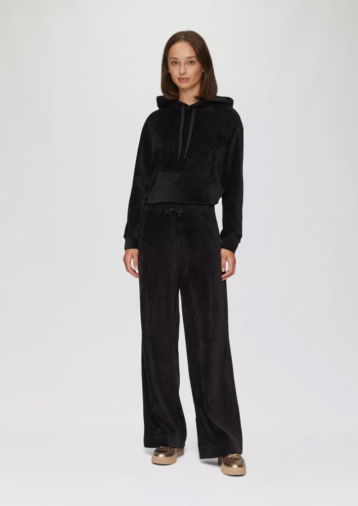 Γυναικείο Κοτλέ Παντελόνι Μαύρο S.Oliver 2154246-9999