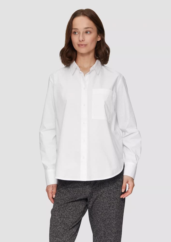 Γυναικείο Πουκάμισο Λευκό S.Oliver 2154555-0100