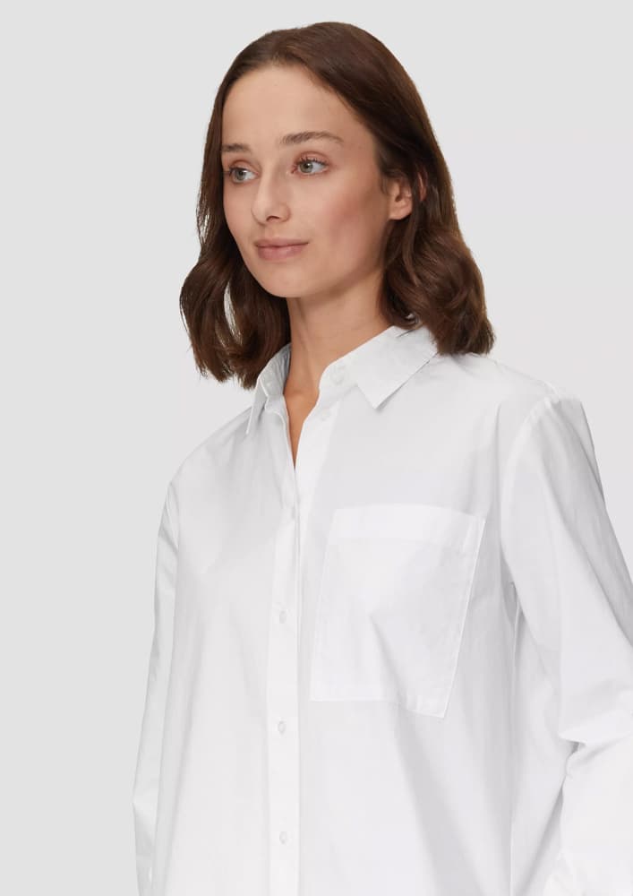 Γυναικείο Πουκάμισο Λευκό S.Oliver 2154555-0100