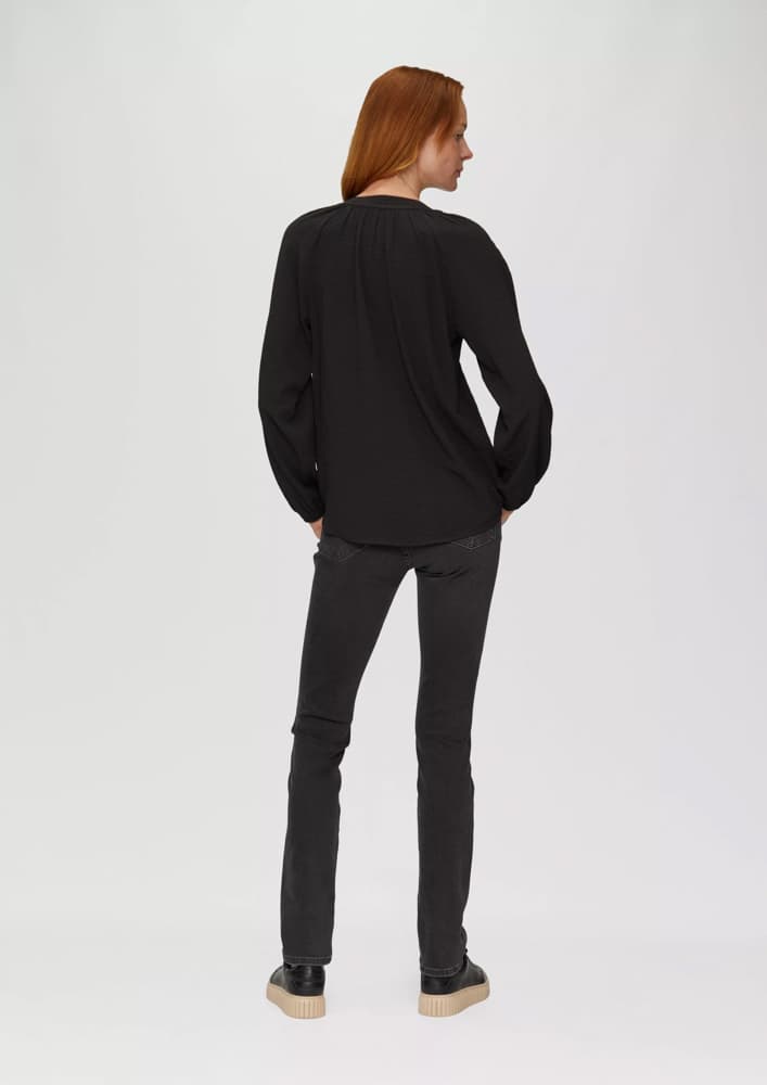 Γυναικεία Πουκαμίσα Μαύρη S.Oliver 2154683-9999