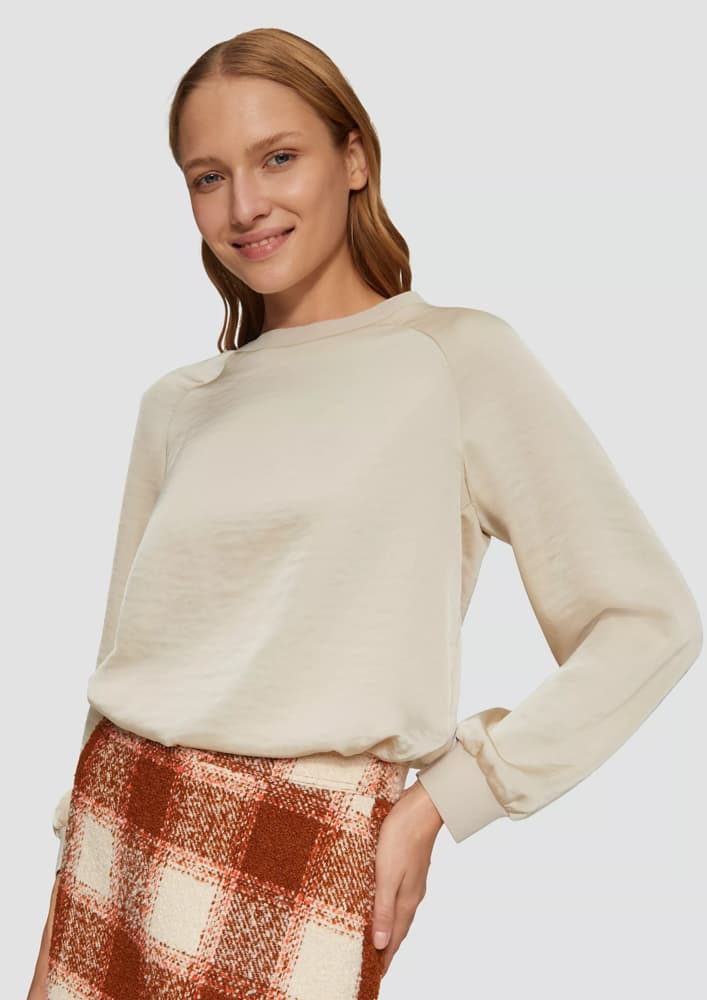 Γυναικεία Μπλούζα Μπεζ S.Oliver 2158758-8058