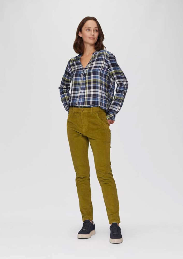 Γυναικείο Καρό Πουκάμισο Μπλε S.Oliver 2160450-59N0