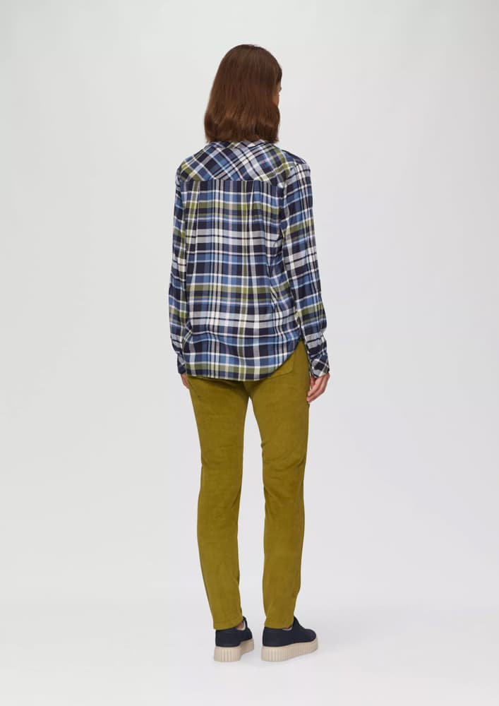 Γυναικείο Καρό Πουκάμισο Μπλε S.Oliver 2160450-59N0