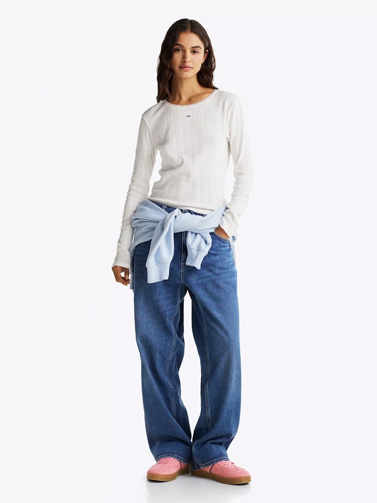 Γυναικεία The Greenwich Sneakers Ροζ Tommy Jeans EN0EN02696-TIG