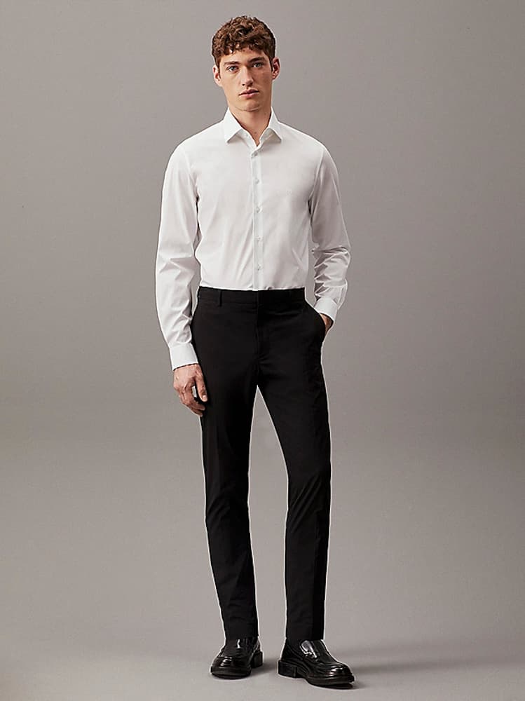 Ανδρικό Πουκάμισο Λευκό Calvin Klein K10K109509-YAF