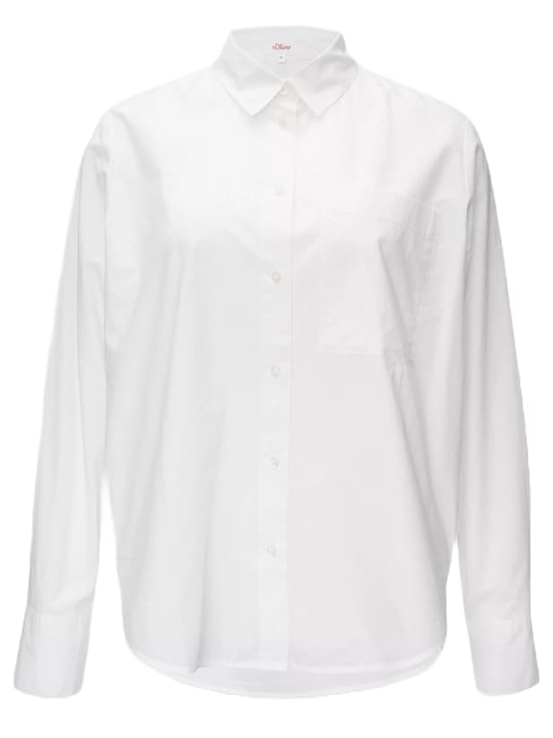 Γυναικείο Πουκάμισο Λευκό S.Oliver 2154555-0100