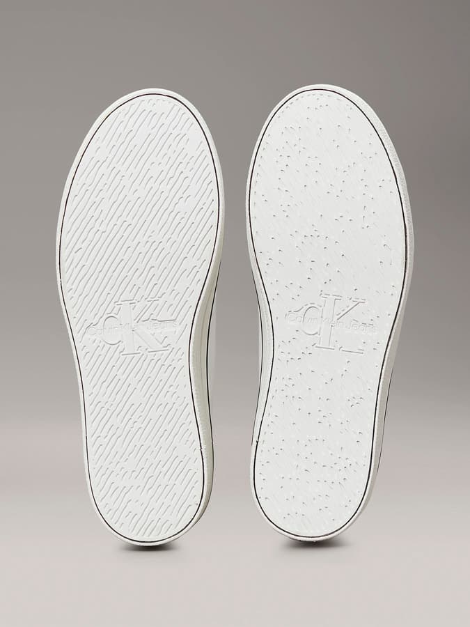 Γυναικεία Δερμάτινα Sneakers Λευκά Calvin Klein YW0YW01633-01W
