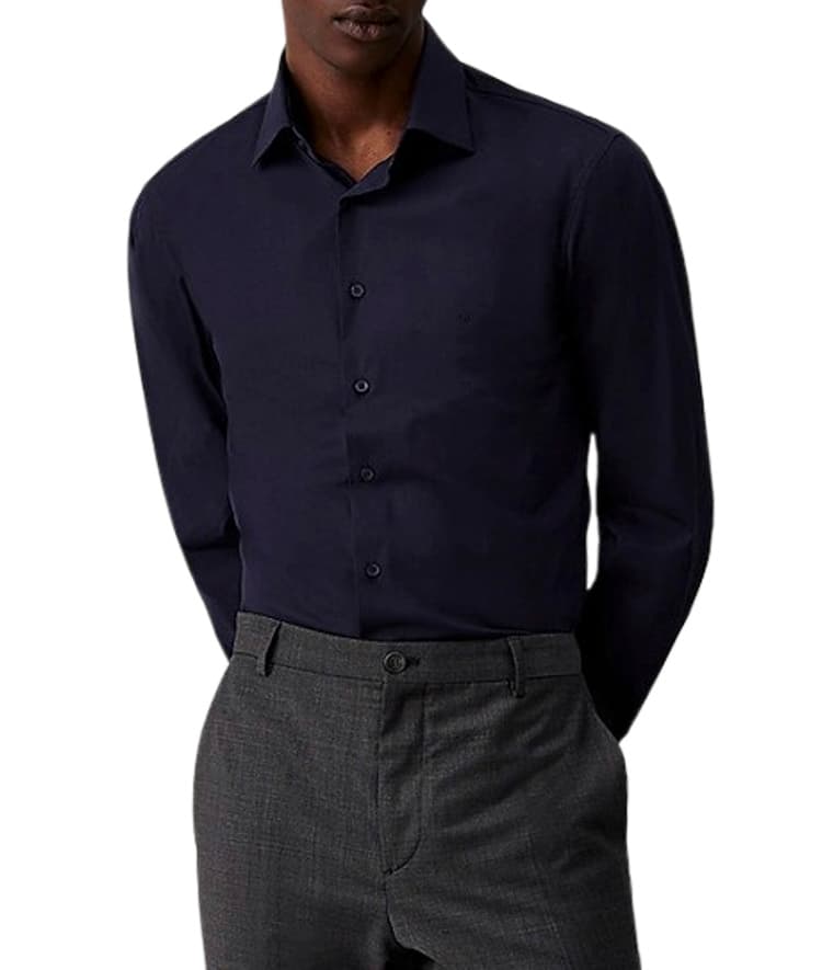 Ανδρικό Πουκάμισο Λευκό Calvin Klein K10K109509-YAF