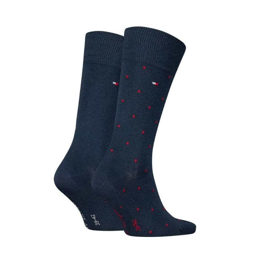 Ανδρικές Κάλτσες 2 Τεμαχίων Navy Μπλε Tommy Hilfiger 701230780-002