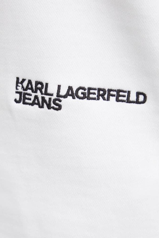 Γυναικείο Φούτερ Λευκό Karl Lagerfeld Jeans A1W20068-100 WHITE