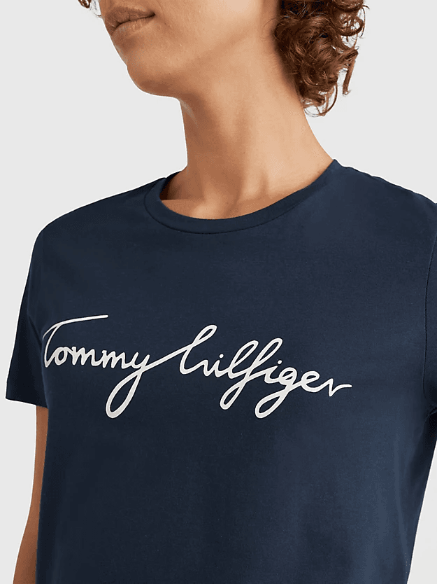 Γυναικείο Heritage T-shirt Navy Μπλε Tommy Hilfiger WW0WW24967-403