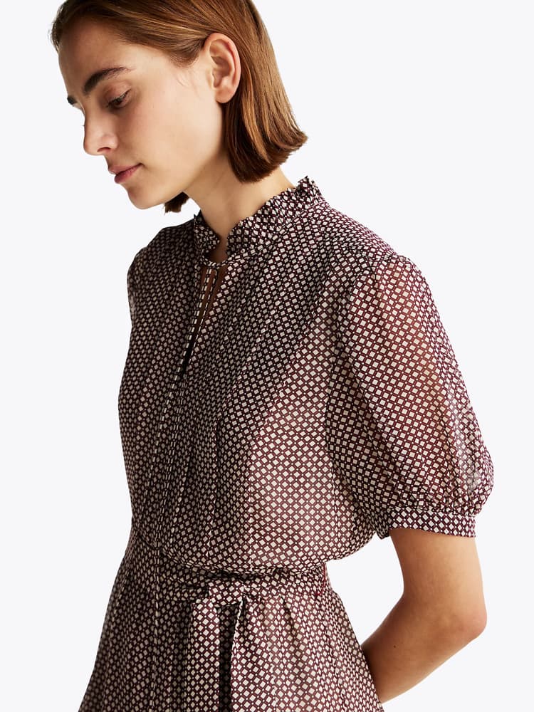 Γυναικείο Πλισέ Εβαζέ Φόρεμα Tommy Hilfiger WW0WW44556-09Z