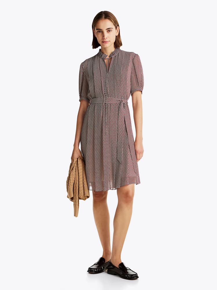 Γυναικείο Πλισέ Εβαζέ Φόρεμα Tommy Hilfiger WW0WW44556-09Z