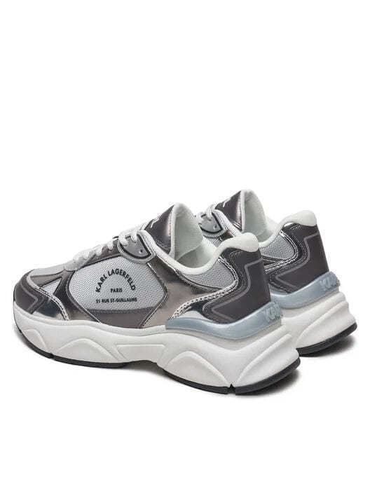 Γυναικεία Δερμάτινα Maison Sneakers Ασημί Karl Lagerfeld KL65638M-4SL SILVER