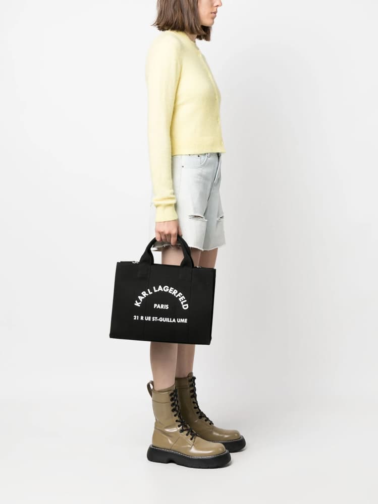 Γυναικεία K/Rsg Tote Τσάντα Μαύρη Karl Lagerfeld A1W50010-999 BLACK