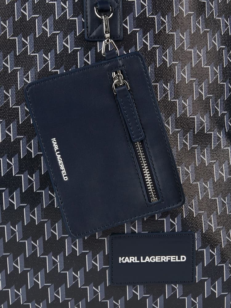 Γυναικεία K/Voyage Tote Τσάντα Navy Μπλε Karl Lagerfeld A1W30183-1RE NAVY BLUE KL MO