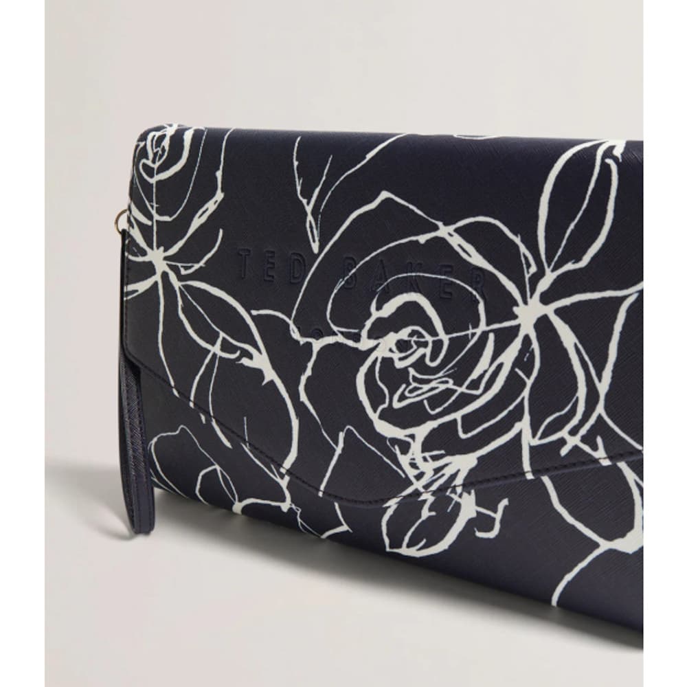 Γυναικείος Almikon Linear Rose Φάκελος Navy Μπλε Ted Baker 278414-NAVY