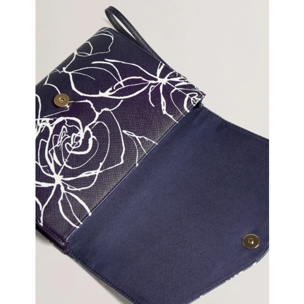 Γυναικείος Almikon Linear Rose Φάκελος Navy Μπλε Ted Baker 278414-NAVY