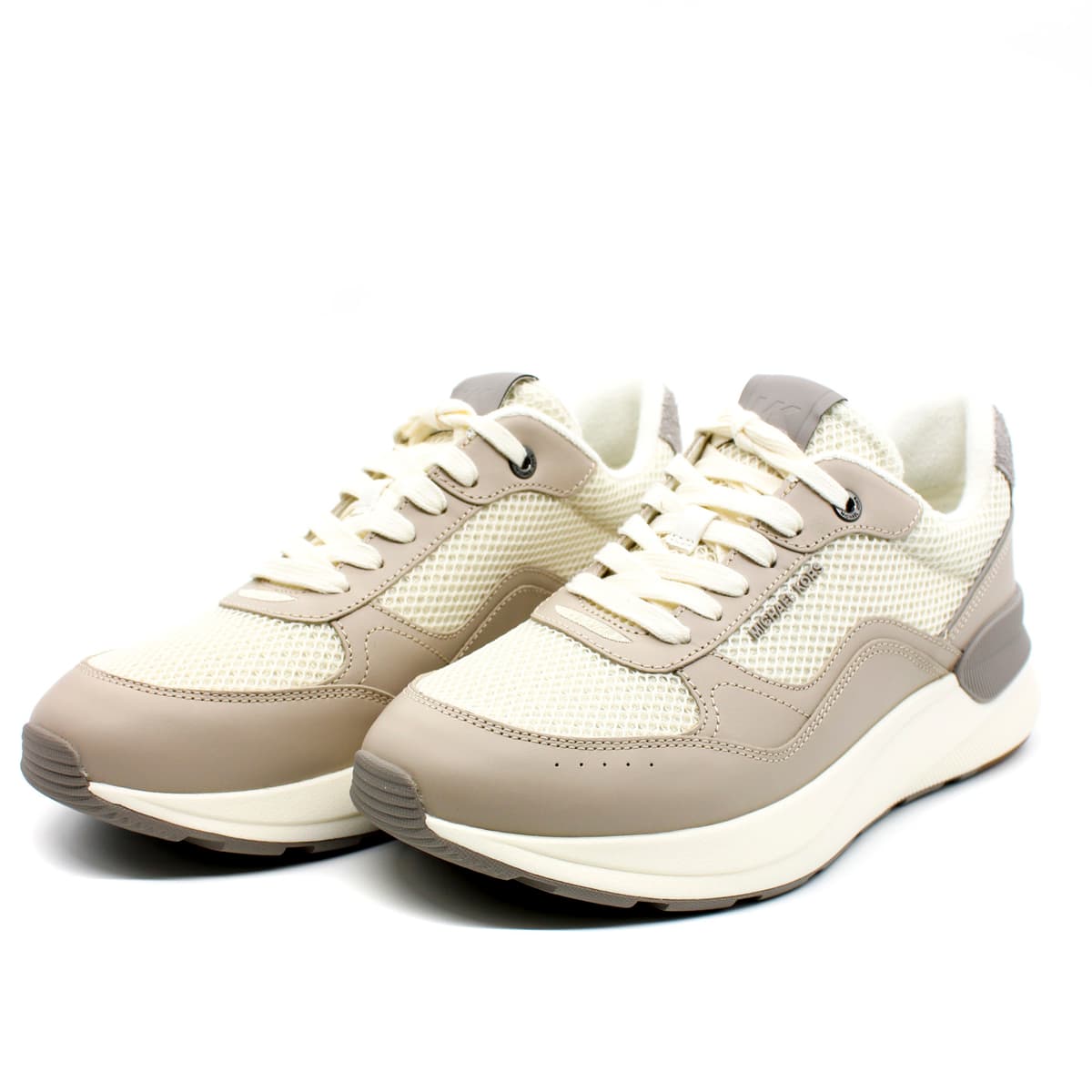 Ανδρικά Δερμάτινα Trevor Sneakers Μπεζ Michael Kors 42S5TRFS1D-172