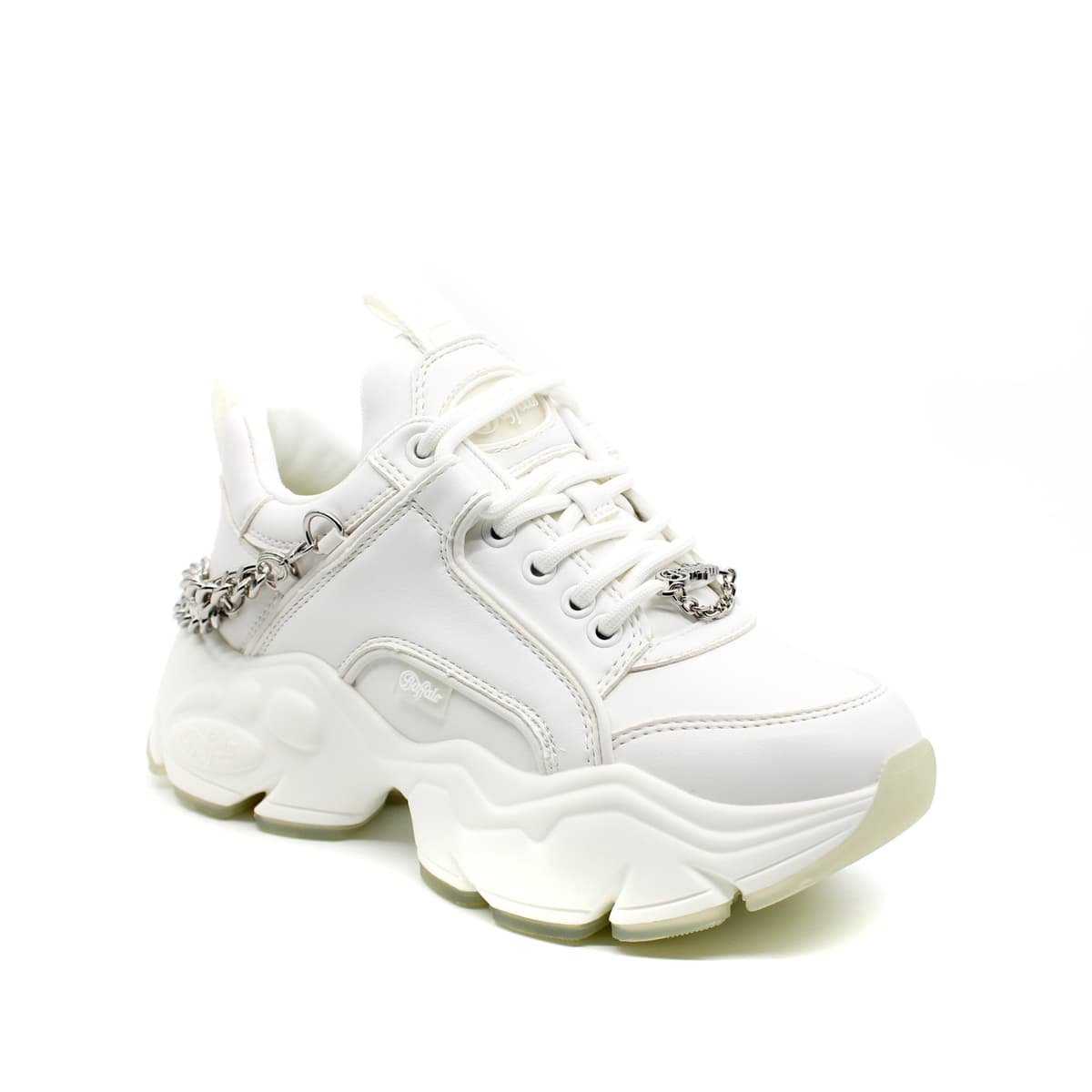 Γυναικεία Binary Chain 3.0 Sneakers Λευκά Buffalo BUF1630958-WHITE SILVER