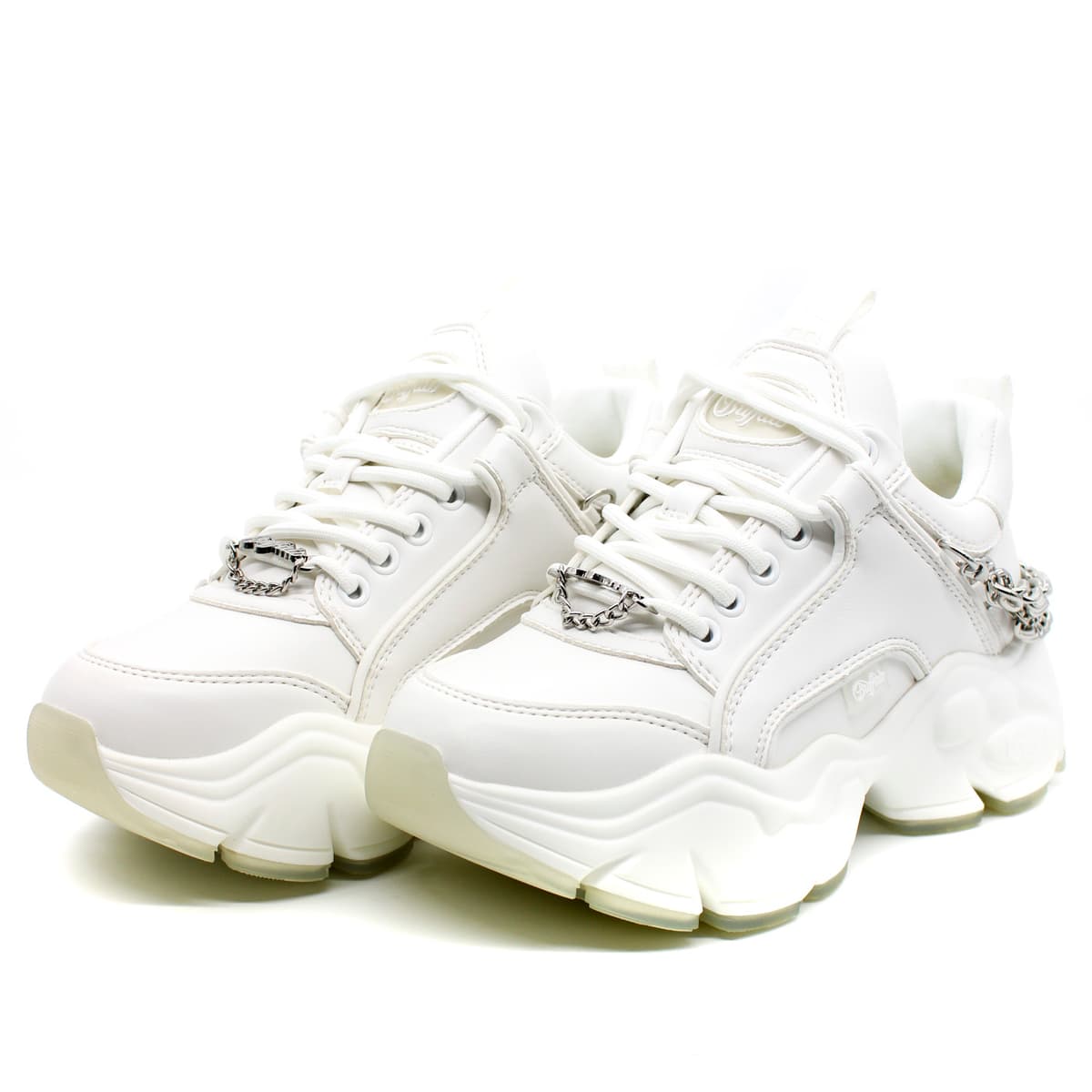 Γυναικεία Binary Chain 3.0 Sneakers Λευκά Buffalo BUF1630958-WHITE SILVER