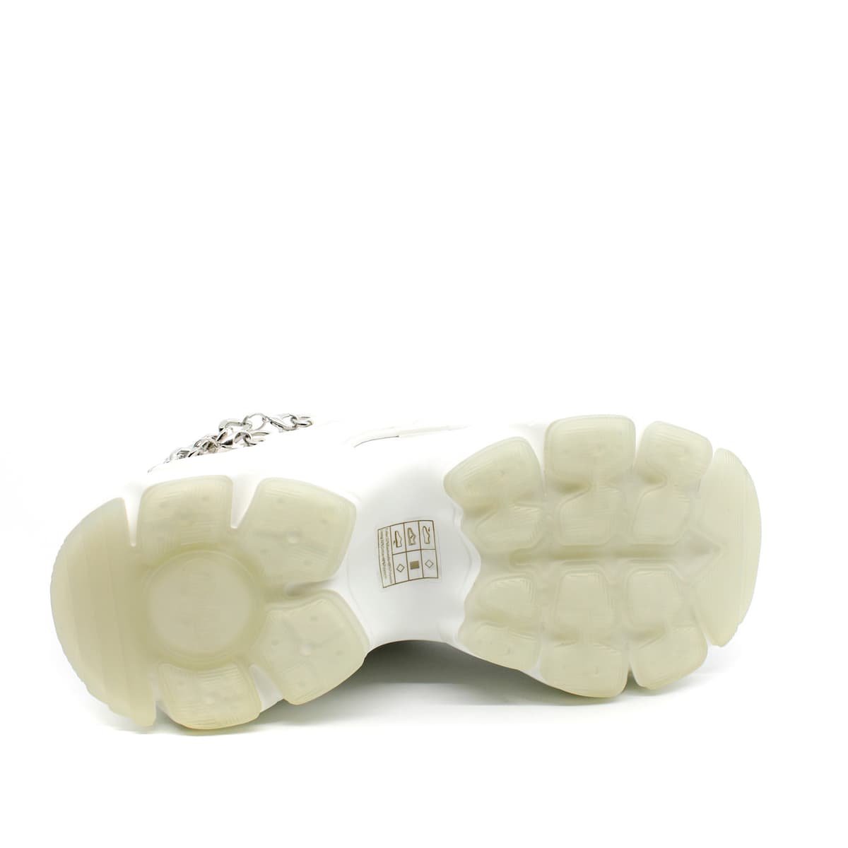 Γυναικεία Binary Chain 3.0 Sneakers Λευκά Buffalo BUF1630958-WHITE SILVER