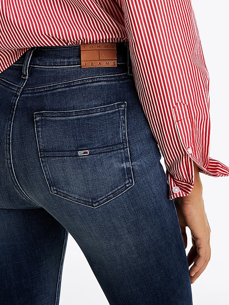 Γυναικείο Sylvia Τζιν Navy Μπλε Tommy Jeans DW0DW19756-1BZ