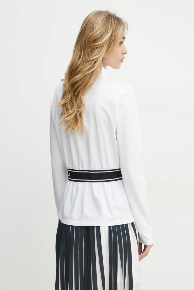 Γυναικείο Πουκάμισο Λευκό Karl Lagerfeld A1W17067-100 WHITE