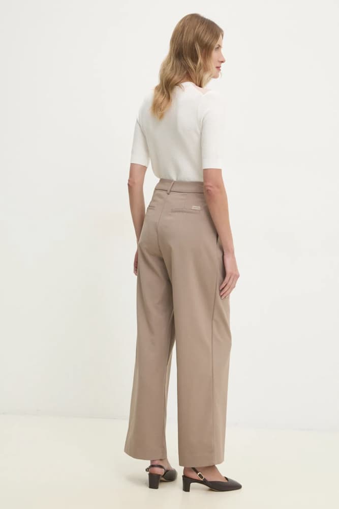 Γυναικεία Παντελόνα Μπεζ Calvin Klein J20J224849-PFW