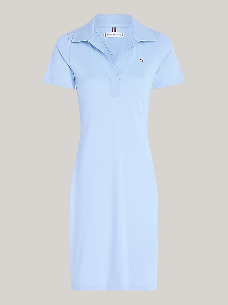 Γυναικείο Polo Φόρεμα Γαλάζιο Tommy Hilfiger WW0WW42567-C1O