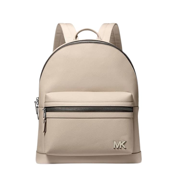 Ανδρική Δερμάτινη Τσάντα Πλάτης Μπεζ Michael Kors 33S5TEDM2L-182