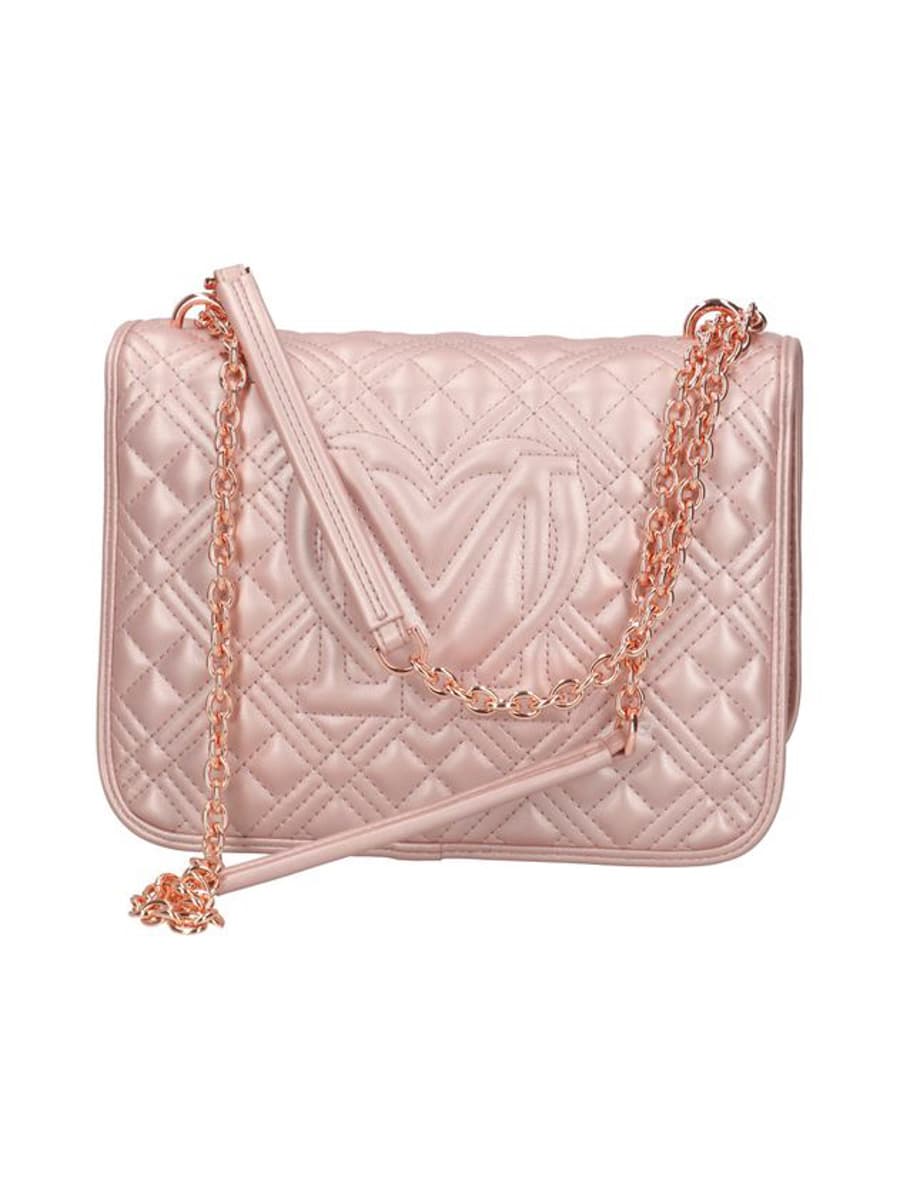 Γυναικεία Τσάντα Ροζ Love Moschino JC4000PP1MLA1-97A