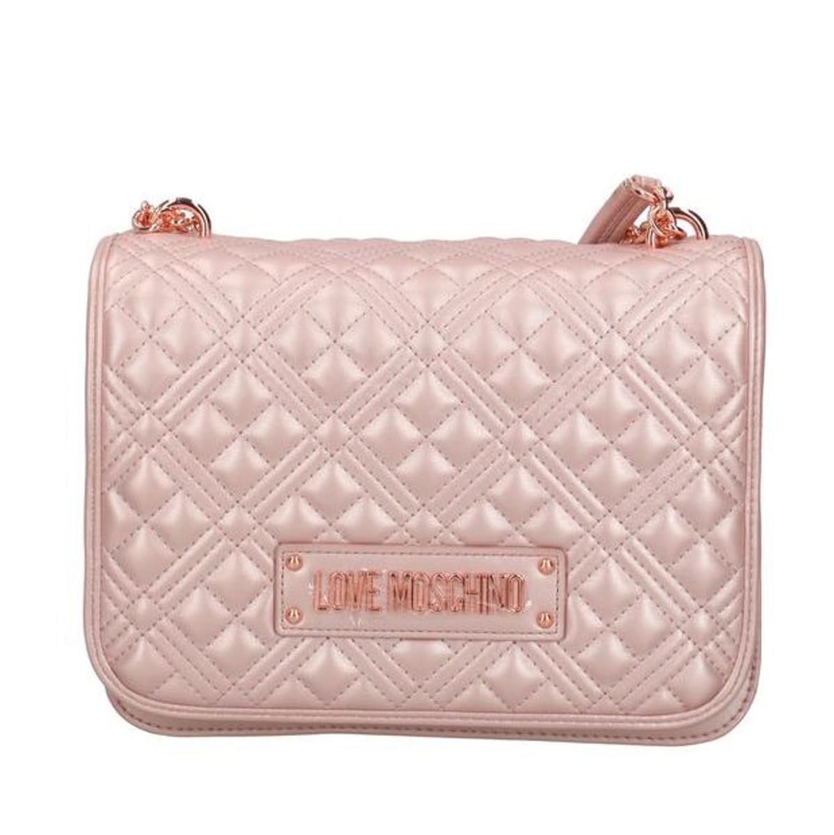 Γυναικεία Τσάντα Ροζ Love Moschino JC4000PP1MLA1-97A