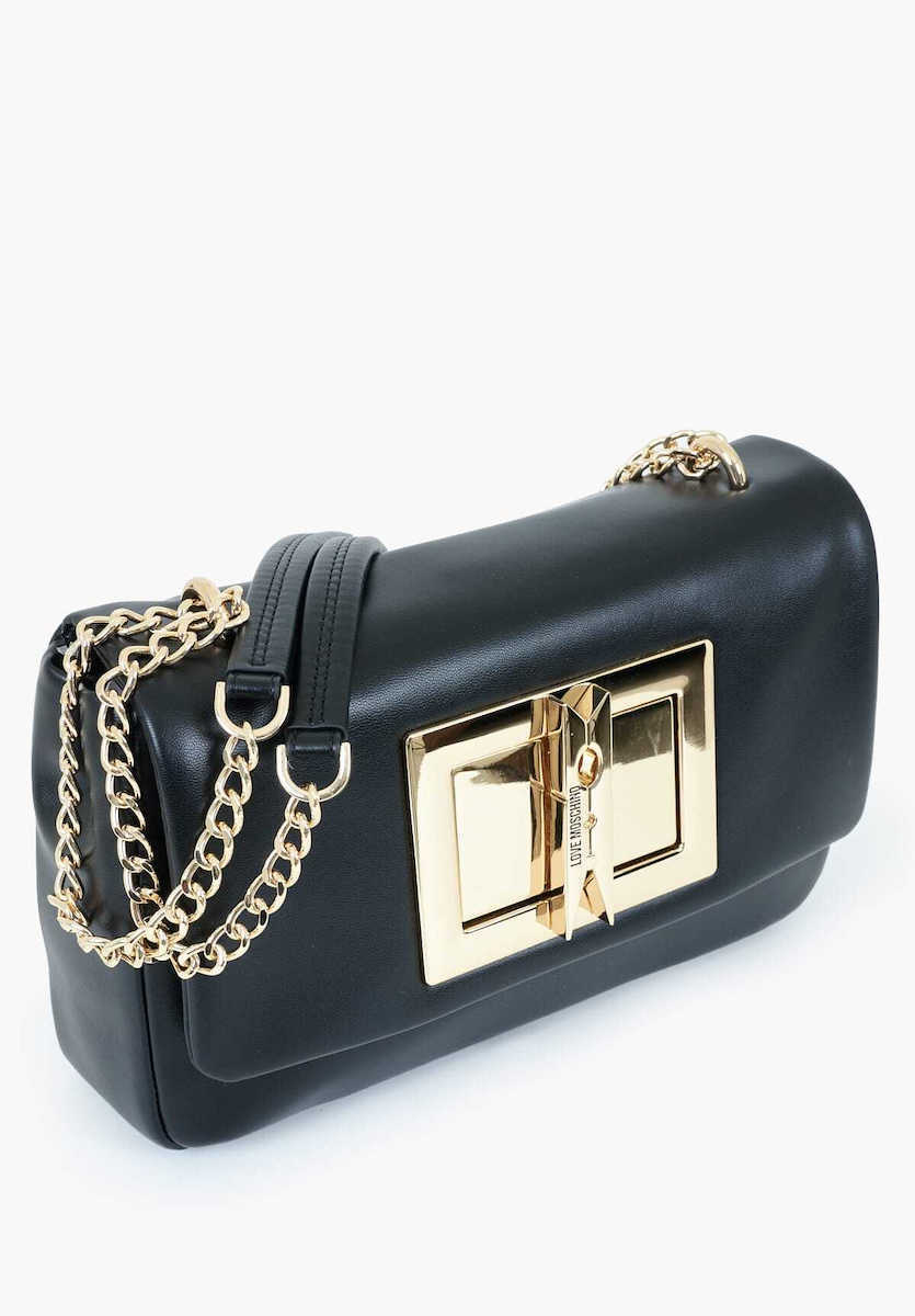 Γυναικεία Τσάντα Ώμου Μαύρη Love Moschino JC4164PP1MLM0-000