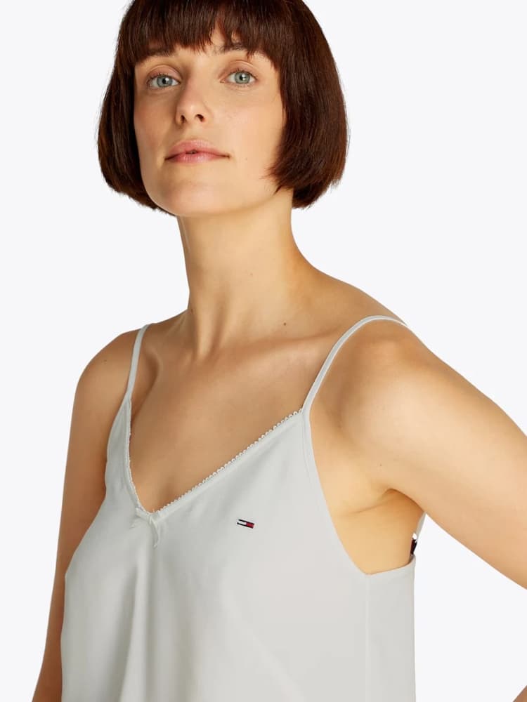 Γυναικείο Αμάνικο Top Εκρού Tommy Jeans DW0DW20604-TCR