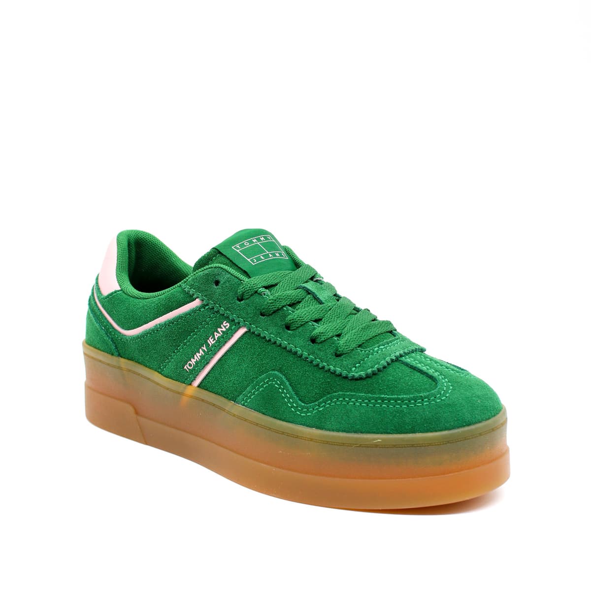 Γυναικεία The Greenwich Sneakers Πράσινα Tommy Jeans EN0EN02734-L2P