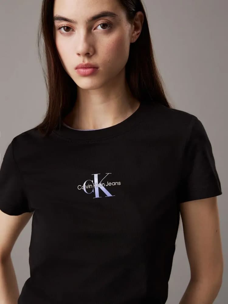 Women's T-Shirts Calvin Klein Black