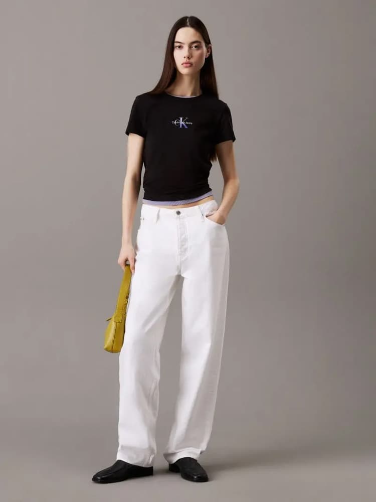 Women's T-Shirts Calvin Klein Black