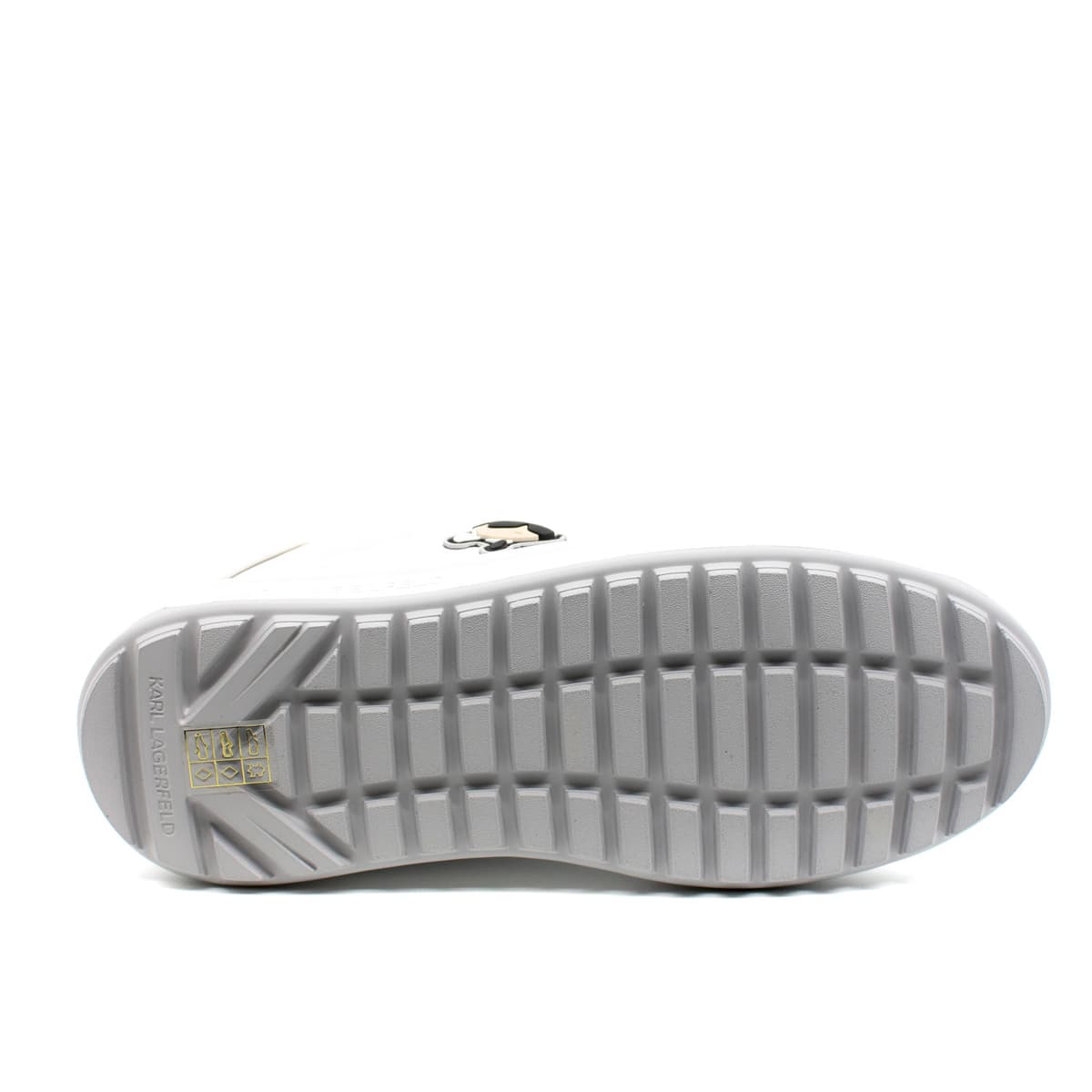 Γυναικεία Δερμάτινα Sneakers Λευκά Karl Lagerfeld KL67530-01S WHITE