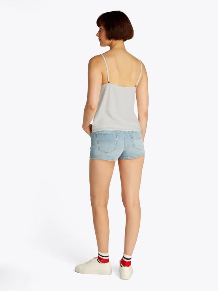 Γυναικείο Αμάνικο Top Εκρού Tommy Jeans DW0DW20604-TCR