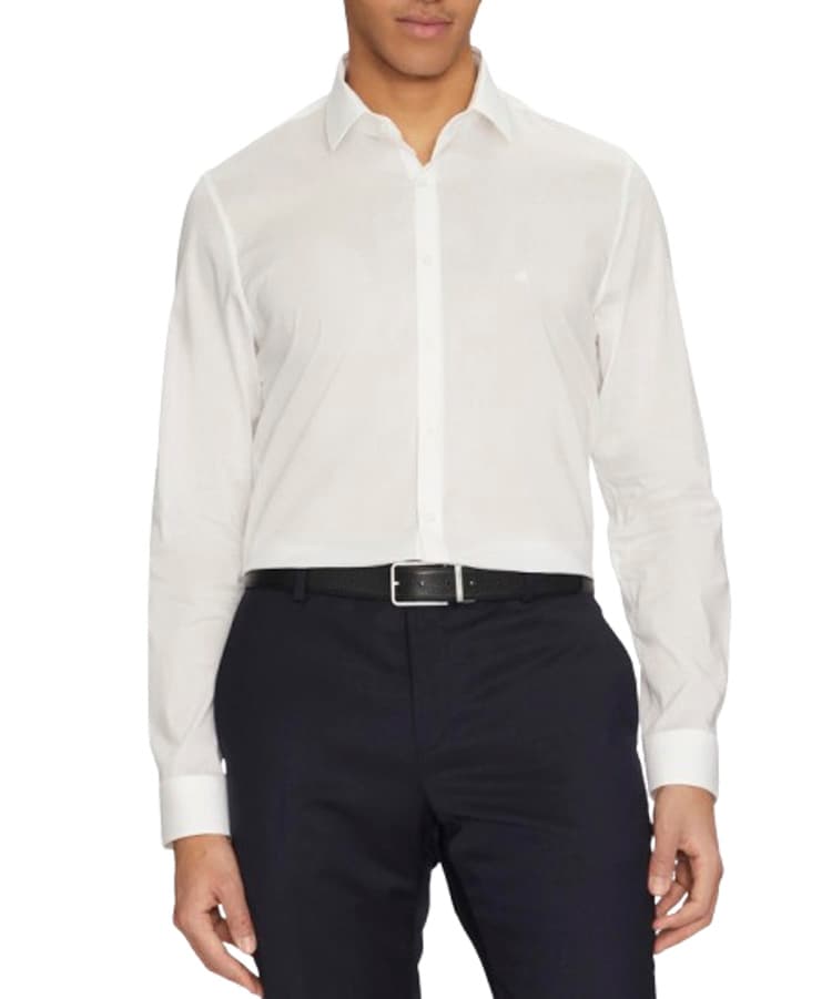 Men's Shirts Calvin Klein White