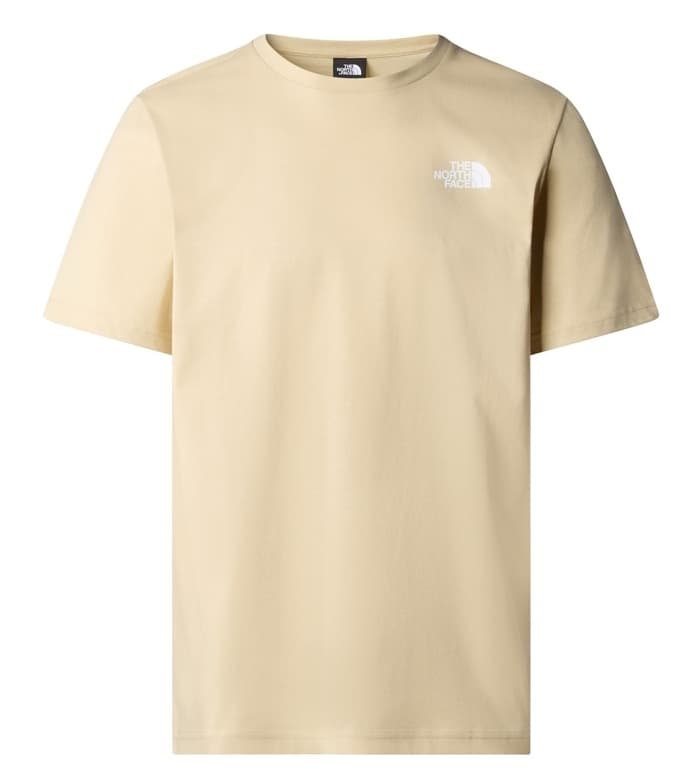 Ανδρικό S/S Redbox T-shirt Μπεζ The North Face NF0A87NP-3X41