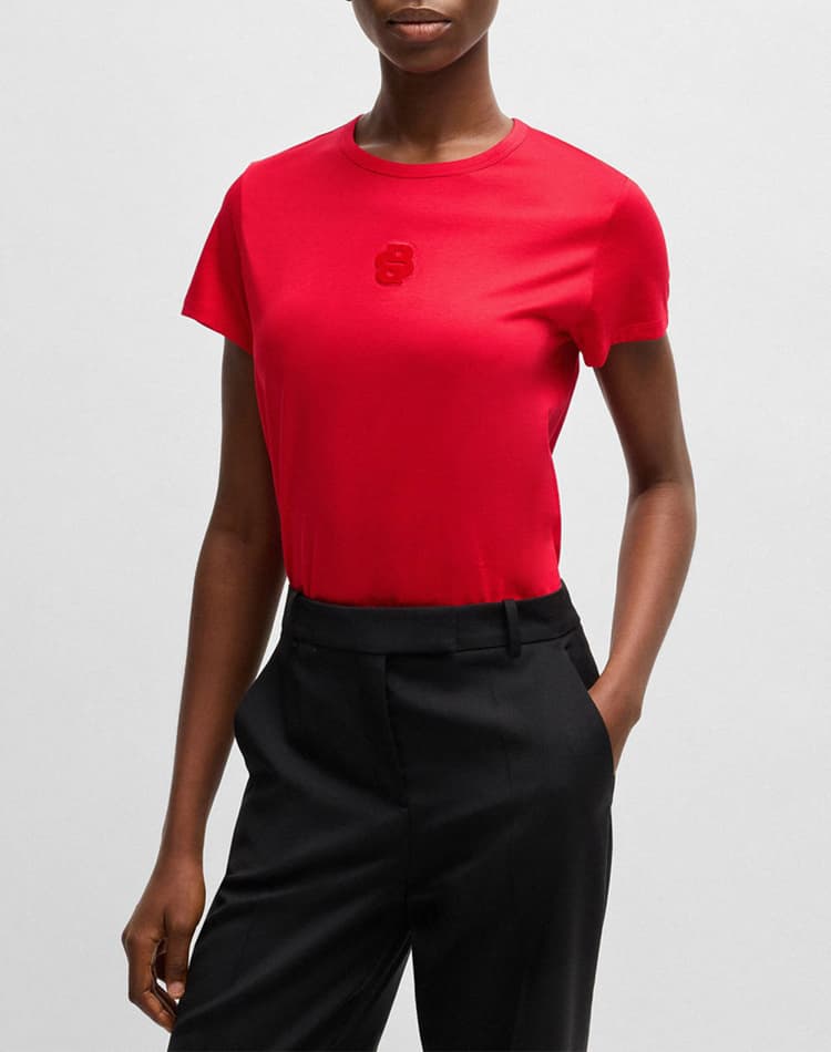 Γυναικείο Eventsa6 T-Shirt Κόκκινο Boss 50534800-628