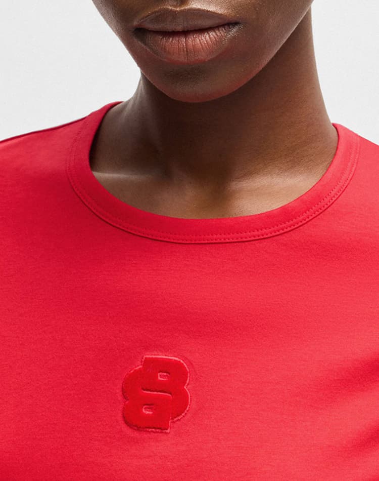 Γυναικείο Eventsa6 T-Shirt Κόκκινο Boss 50534800-628