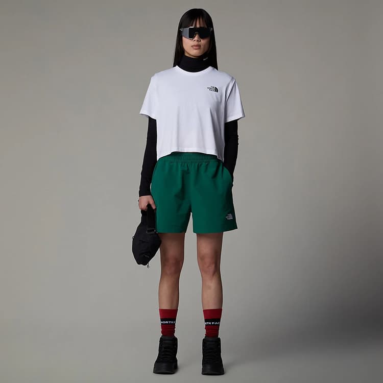 Γυναικείο Simple Dome T-shirt Λευκό The North Face NF0A87U4-FN41