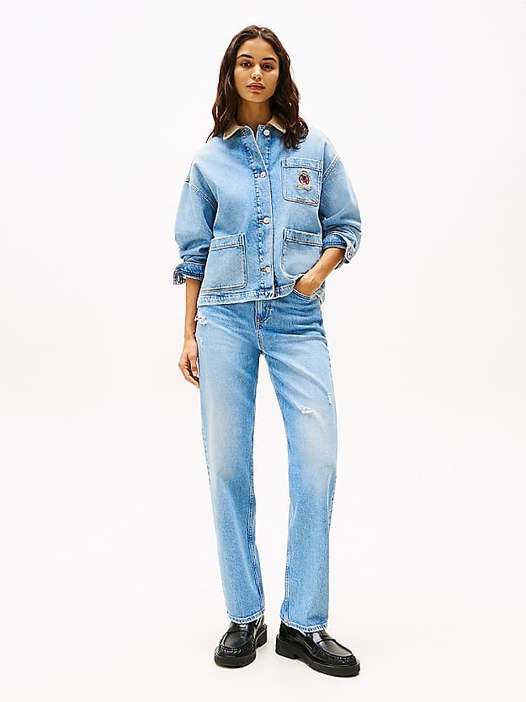 Γυναικείο Layla Slim Τζιν Γαλάζιο Tommy Jeans DW0DW20013-1AB