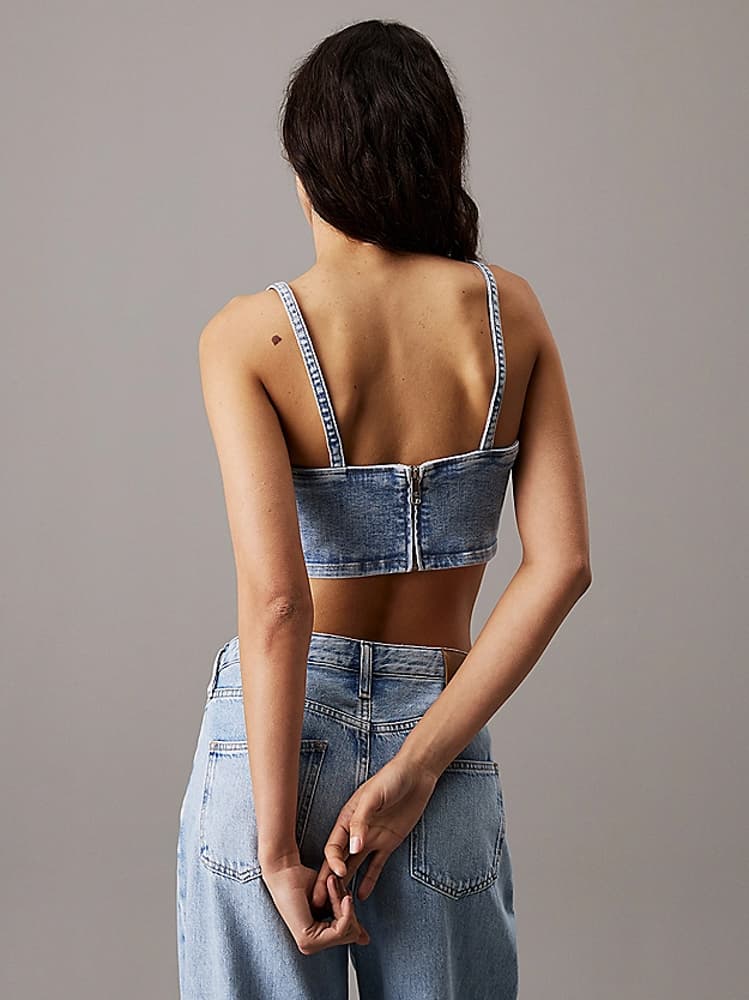 Γυναικείο Τζιν Top Γαλάζιο Calvin Klein J20J225515-1AA