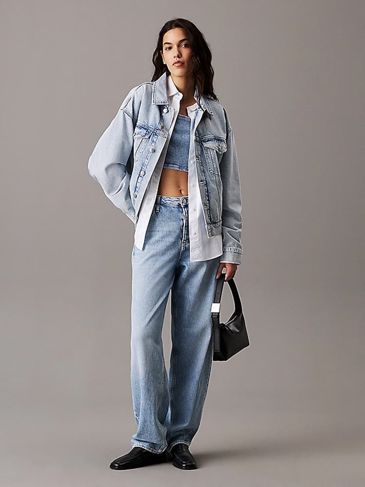 Γυναικείο Τζιν Top Γαλάζιο Calvin Klein J20J225515-1AA