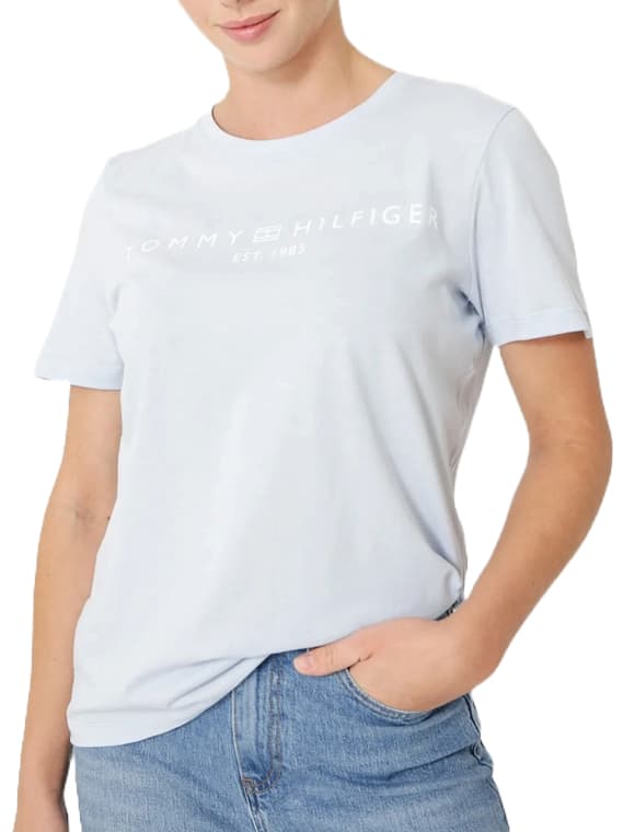 Women's T-Shirts Tommy Hilfiger Blue
